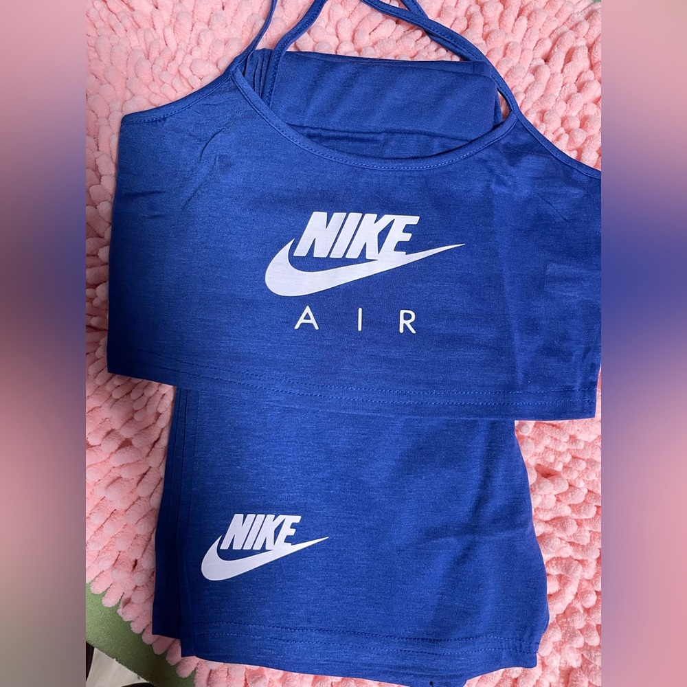 Nike Blue set with Iconic Branding
